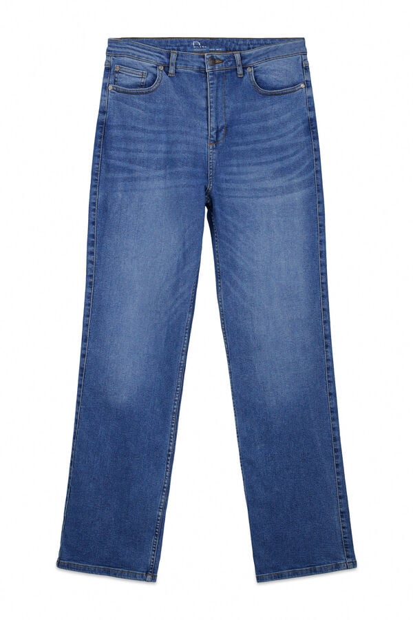 Milano Pantal&oacute;n denim regular Azul