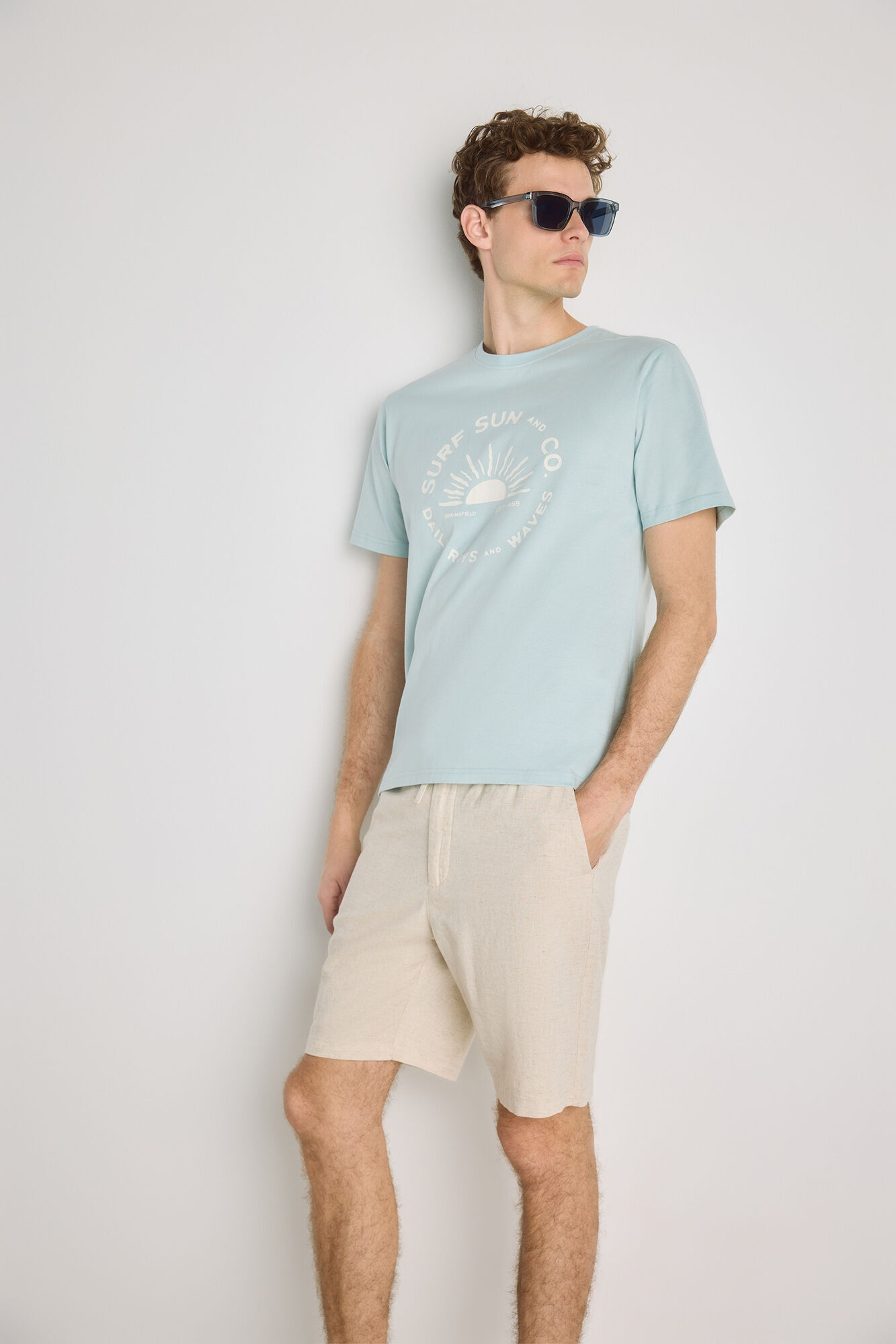 Springfield Camiseta manga corta