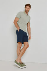 Milano Bermuda estampada Navy