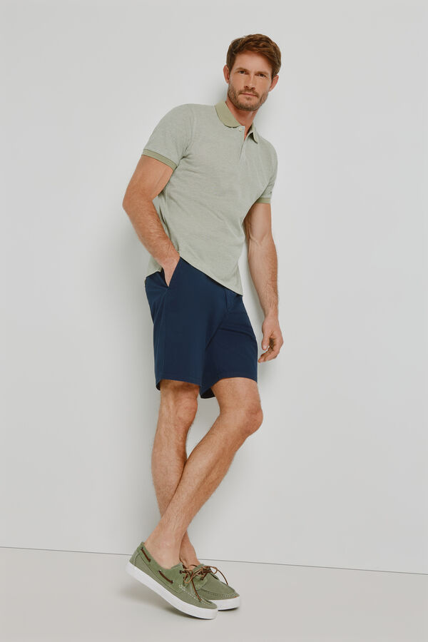 Milano Bermuda estampada Navy