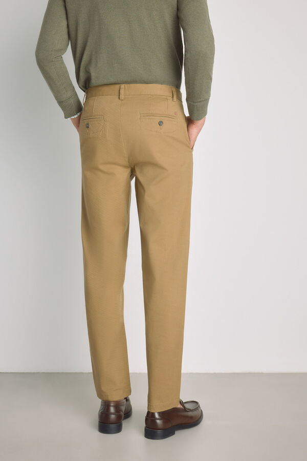 Milano Pantal&oacute;n chino slim fit Beige/Camel