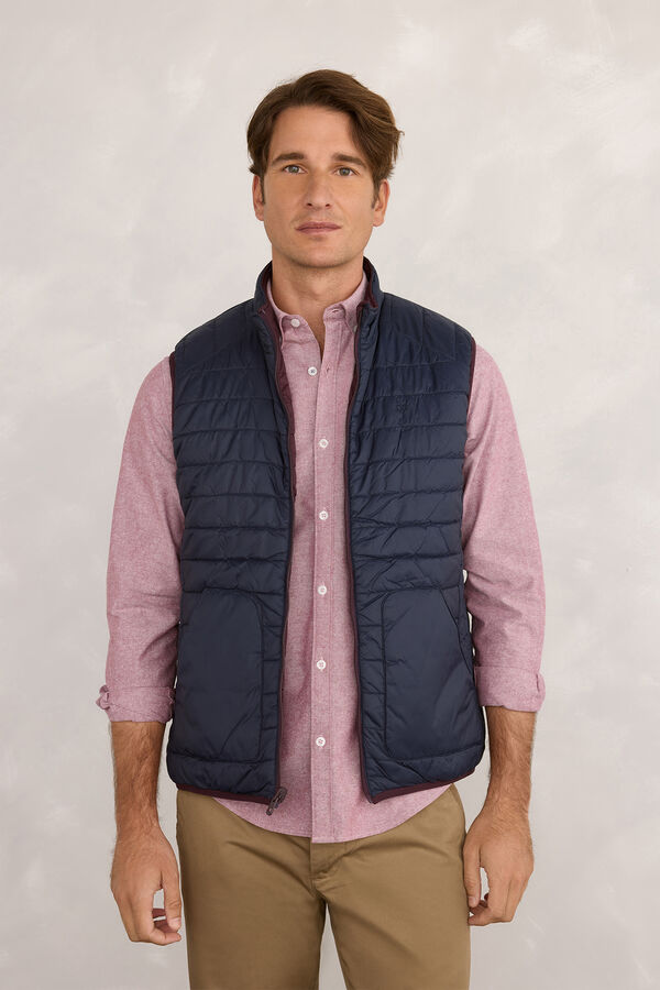 Milano Colete Reversível Bordeaux