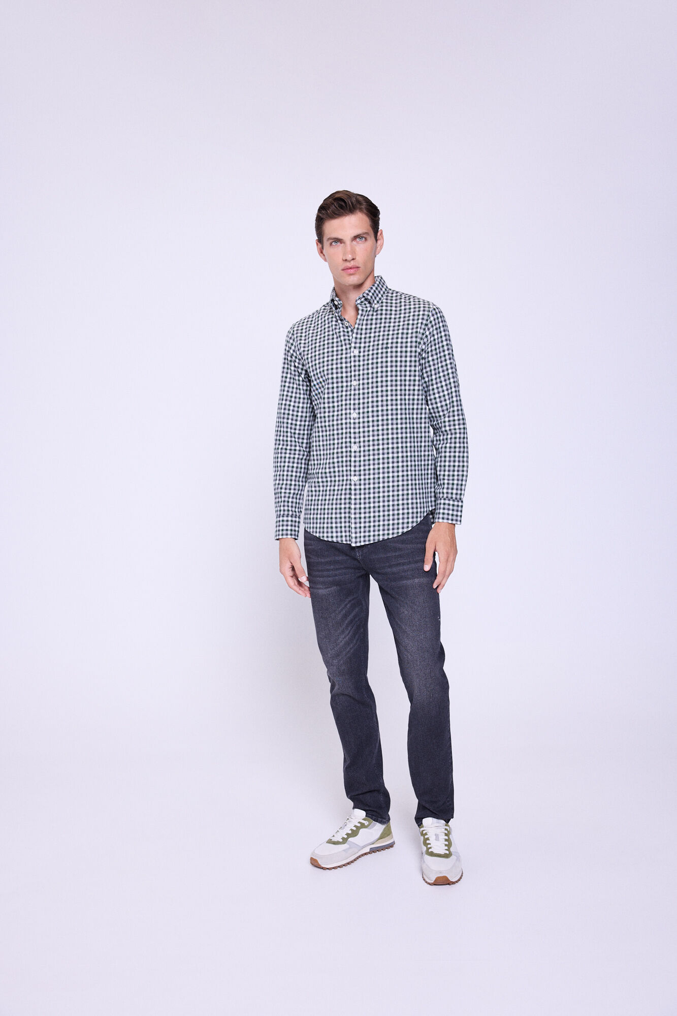 Milano Camisa Cuadros Relaxed Fit