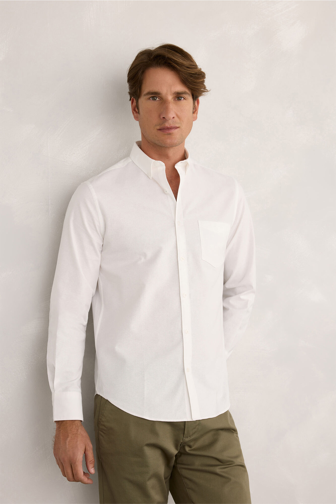 Milano Camisa Esportiva Oxford