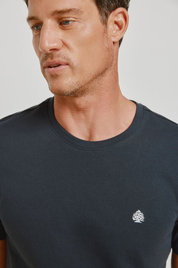 Springfield T-shirt de manga curta Marinho