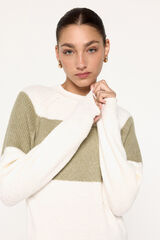 Milano Chaqueta efecto ante Kaki Claro