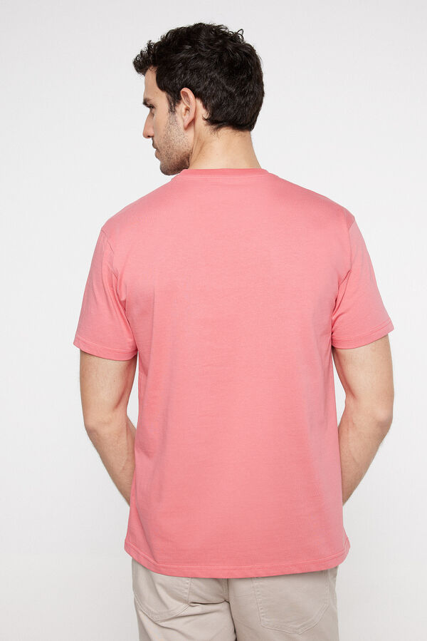 Fifty Outlet T-shirt estampada 100% algodão Vermelho