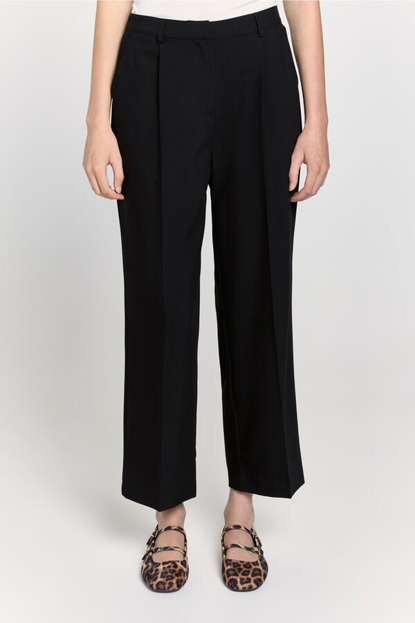 Milano Pantalón estilo sastre Negro