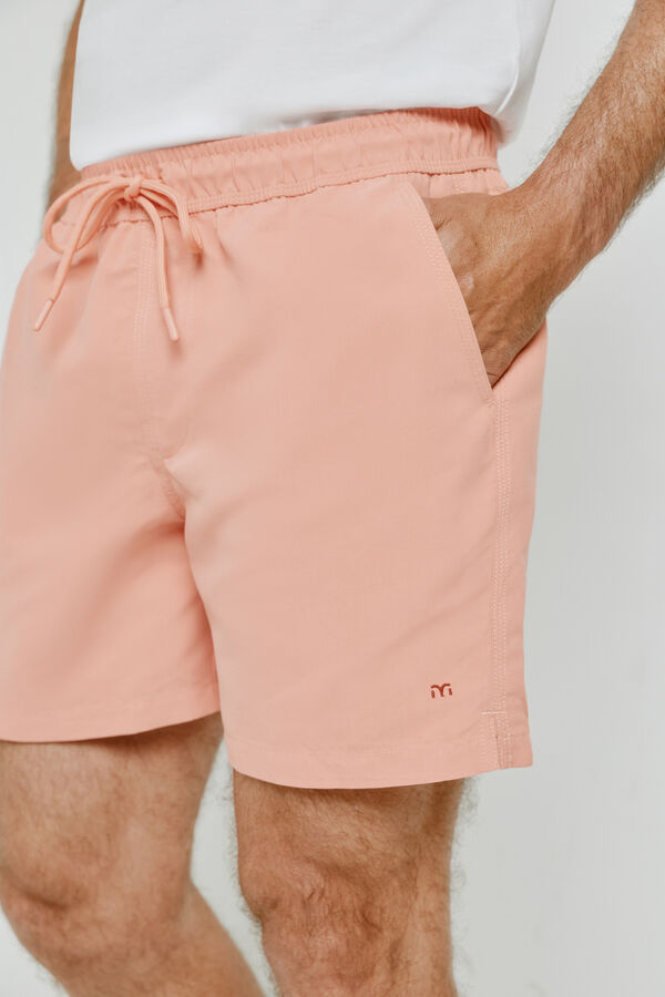 Milano Fato de banho liso Coral