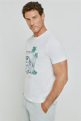 Milano T-shirt de manga curta Branco