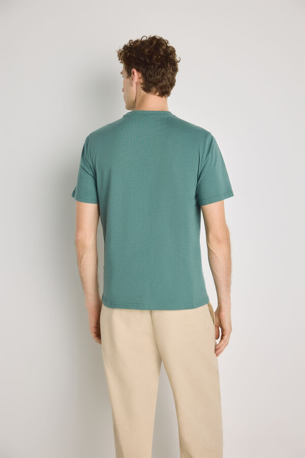 Springfield T-shirt de manga curta Verde