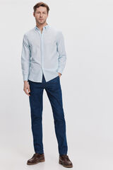 Milano Chino Jeans Algod&atilde;o Marinho