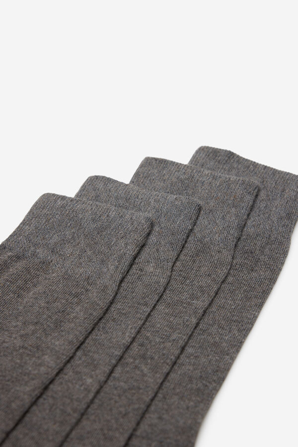 Milano Calcetines b&aacute;sicos milano Gris Oscuro
