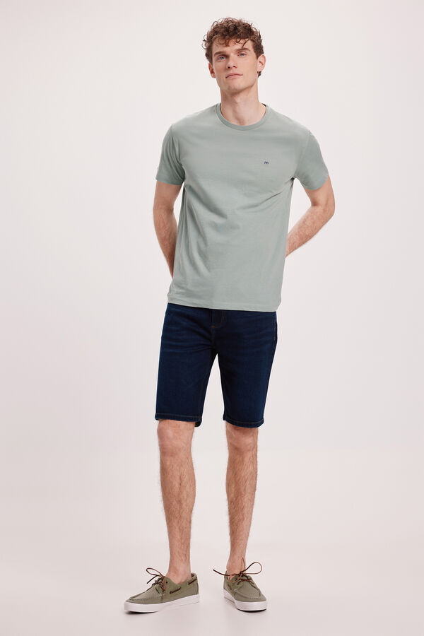 Milano T-shirt B&aacute;sica Verde