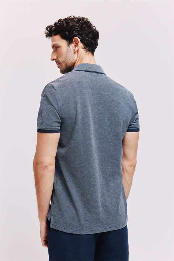 Pedro del Hierro Polo manga corta Navy