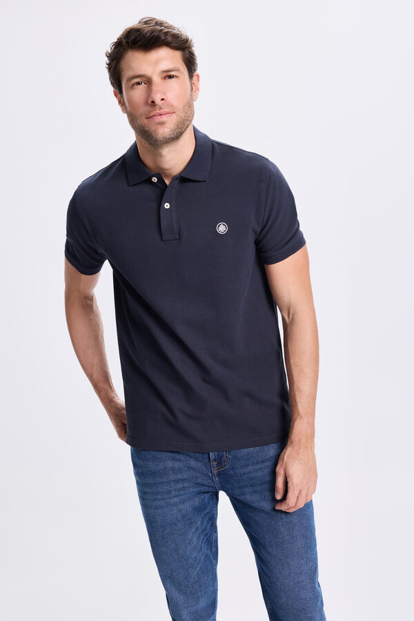 Springfield Polo B&aacute;sico Springfield Marinho