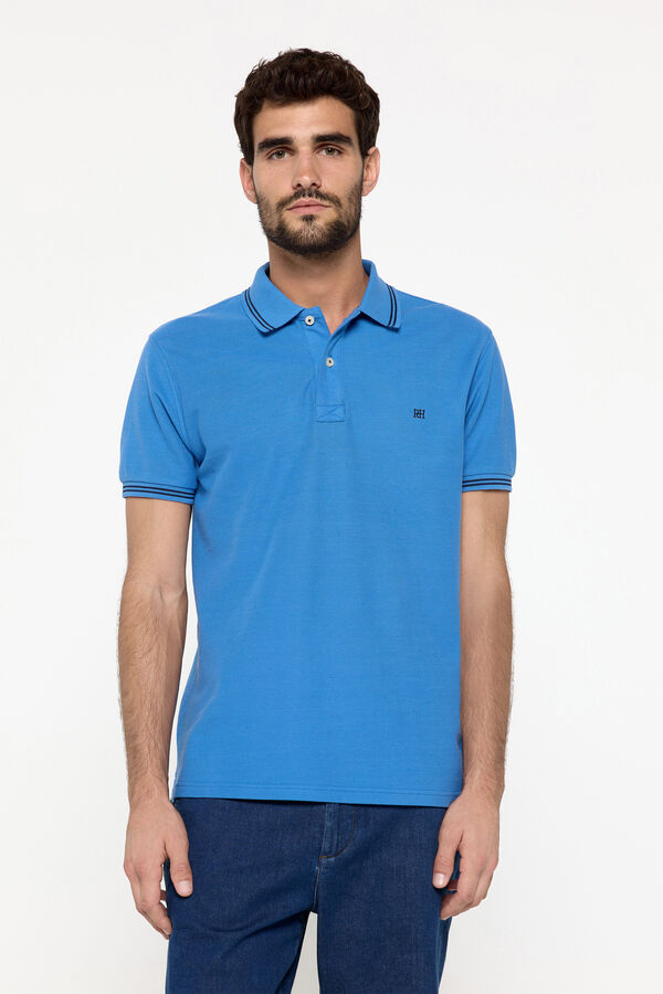 Fifty Outlet Polo manga corta PdH Azul