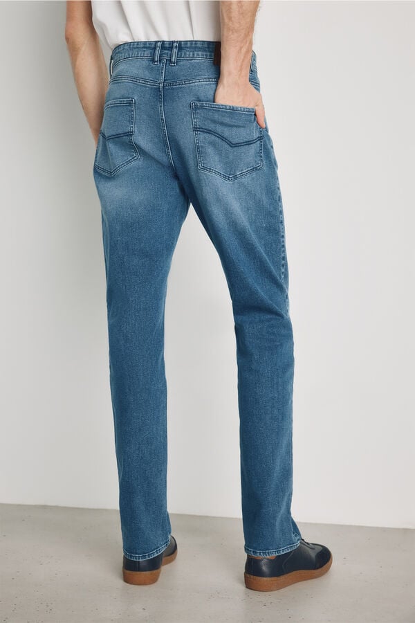 Milano Pantal&oacute;n vaquero regular fit Azul
