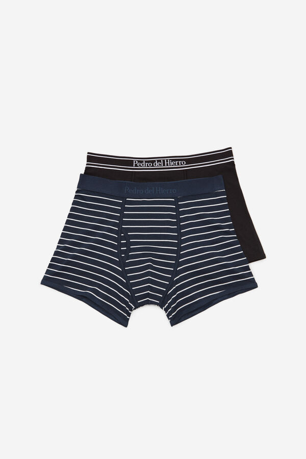 Fifty Outlet Pack 2 boxer PdH Navy