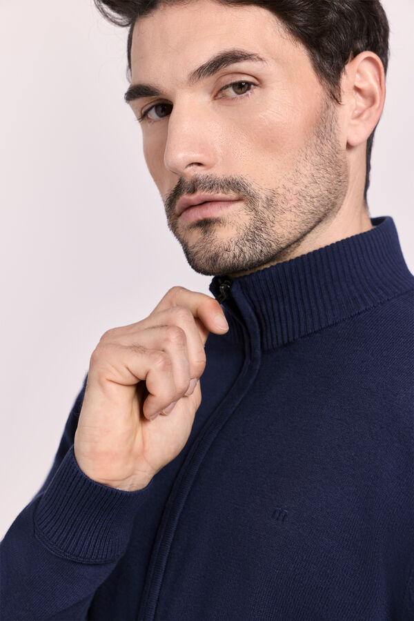 Milano C&aacute;rdigan cremallera Navy