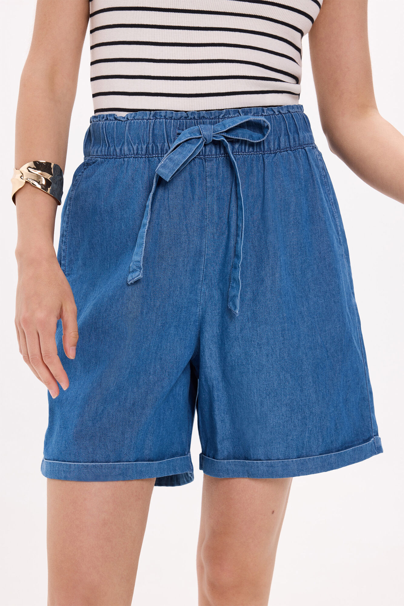 Milano Bermuda denim ligero