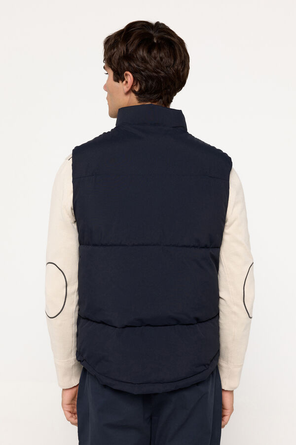 Milano Colete Acolchoado Azul