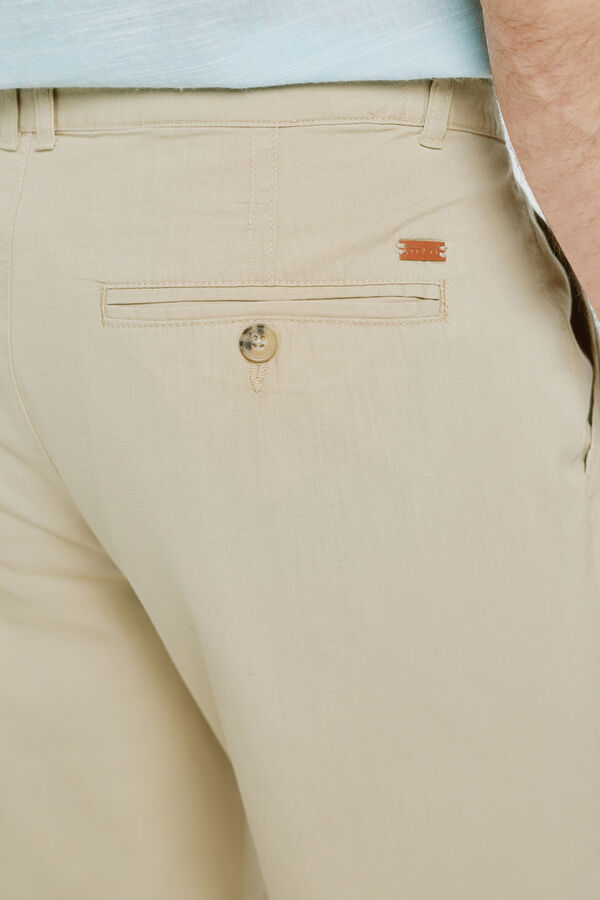 Milano Bermuda lisa Bege