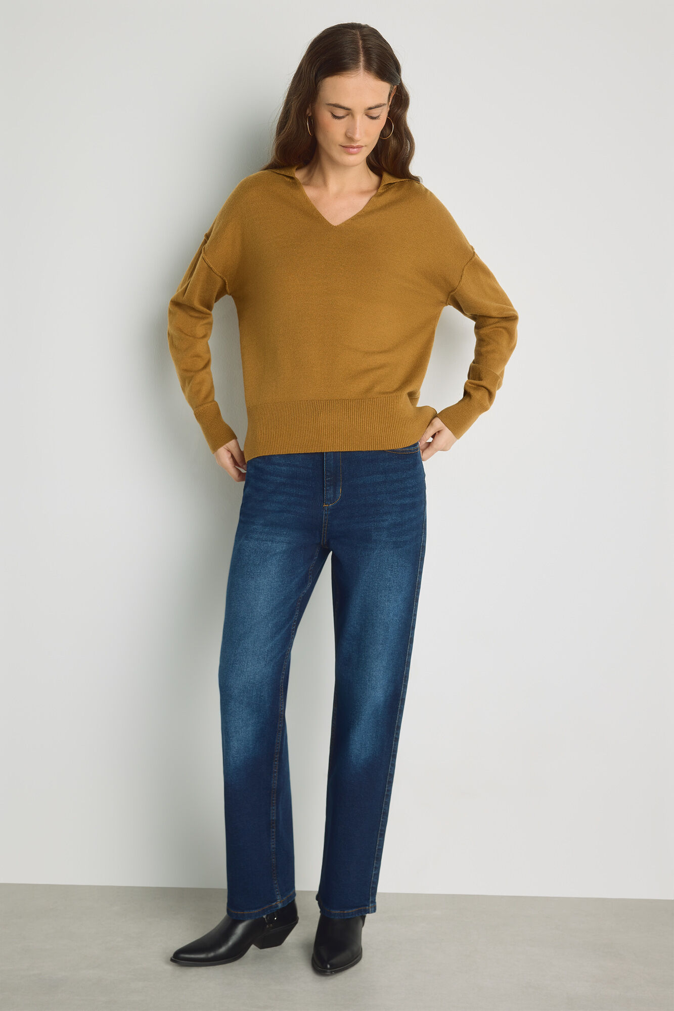 Milano Pantal&oacute;n denim regular
