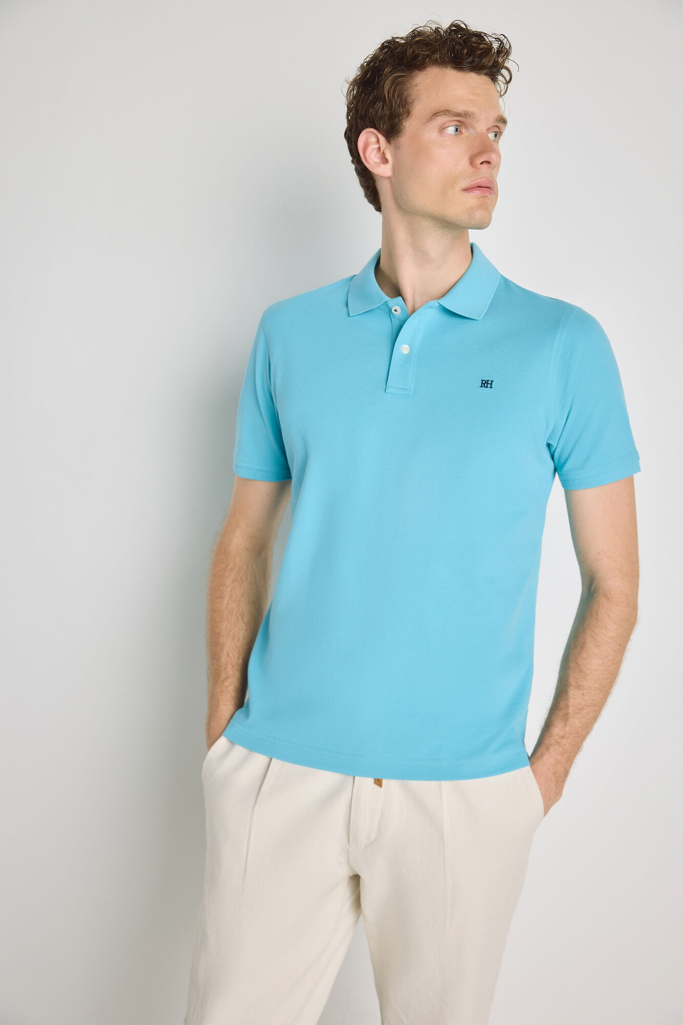 Pedro del Hierro Polo manga corta