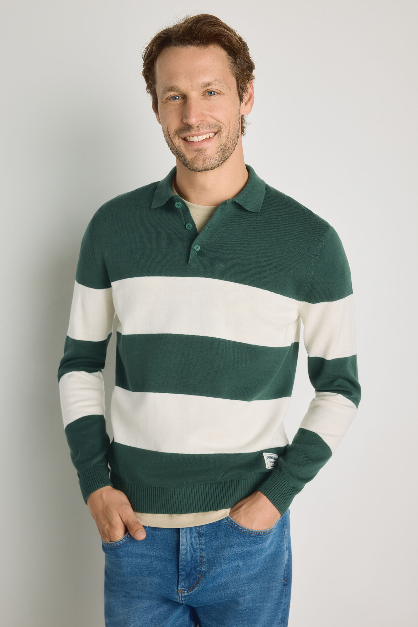 Springfield Camisola gola polo
