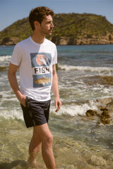 Milano Camiseta Estampada Blanco