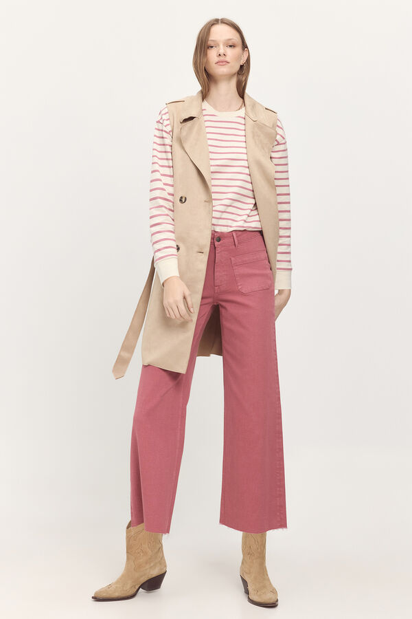 Milano Cal&ccedil;as curtas coloridas Rosa