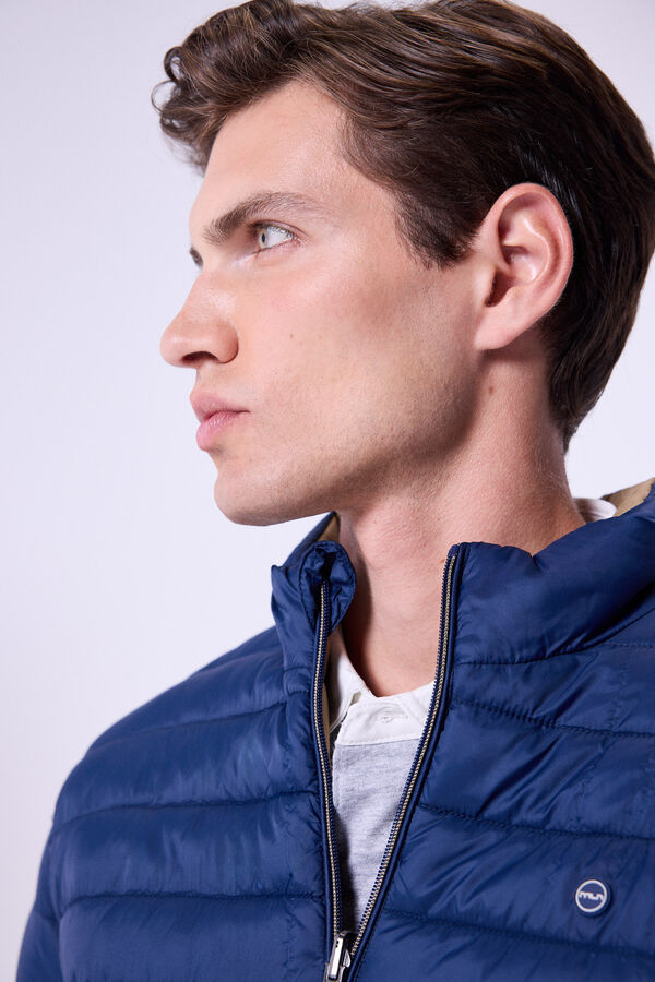 Milano Chaqueta Ultralight Reversible Navy