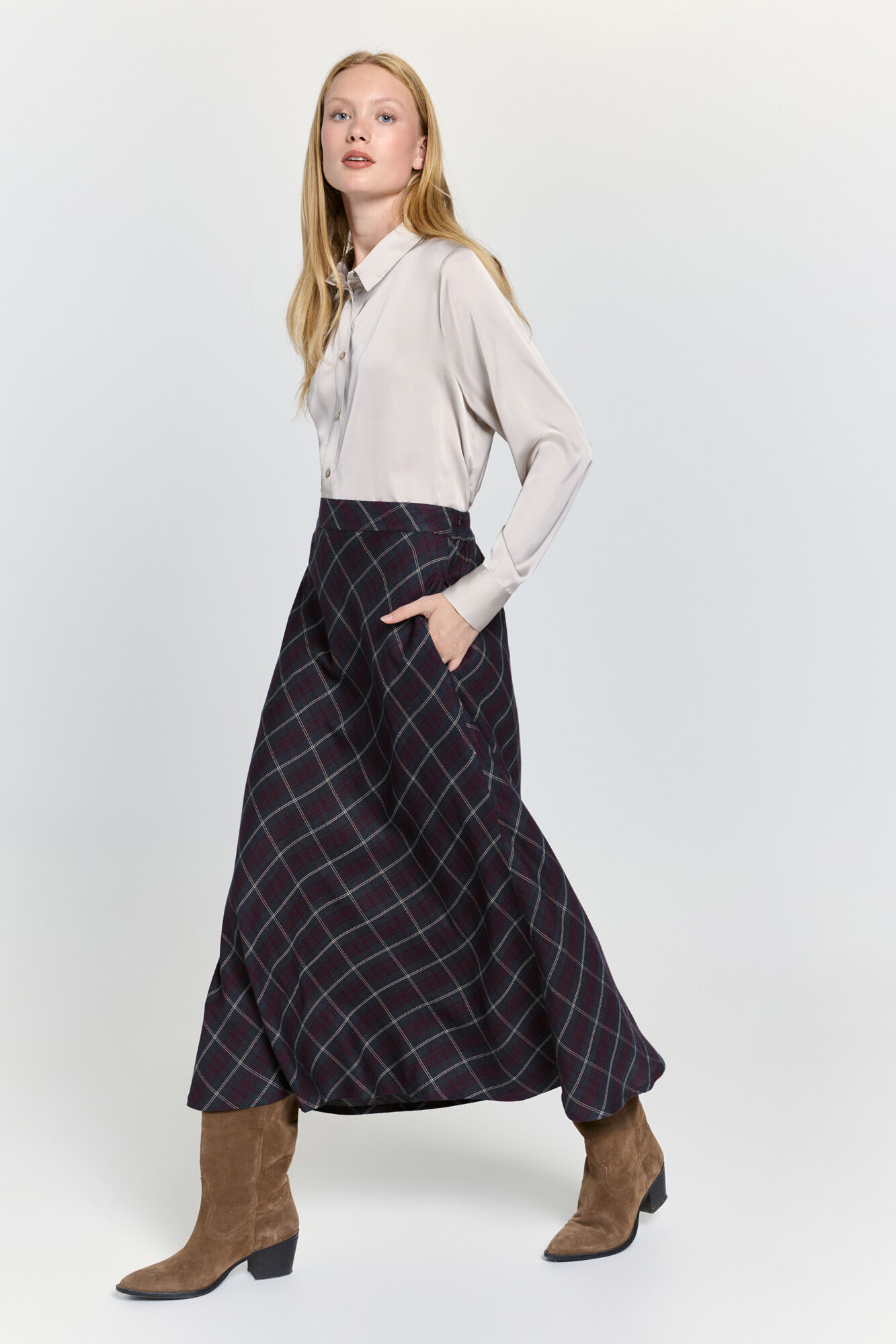 Milano Camisa satinada