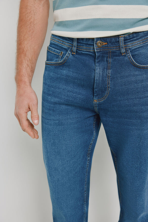 Milano Cal&ccedil;as jeans regular fit Azul