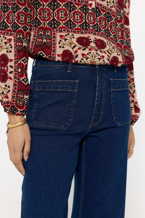 Milano culotte jeans Azul