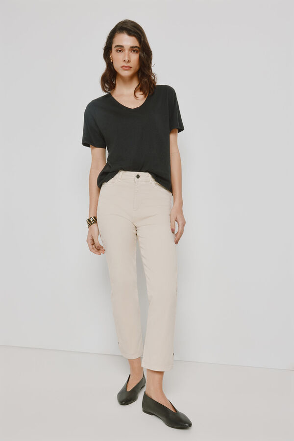 Milano T-shirt de manga curta Preto