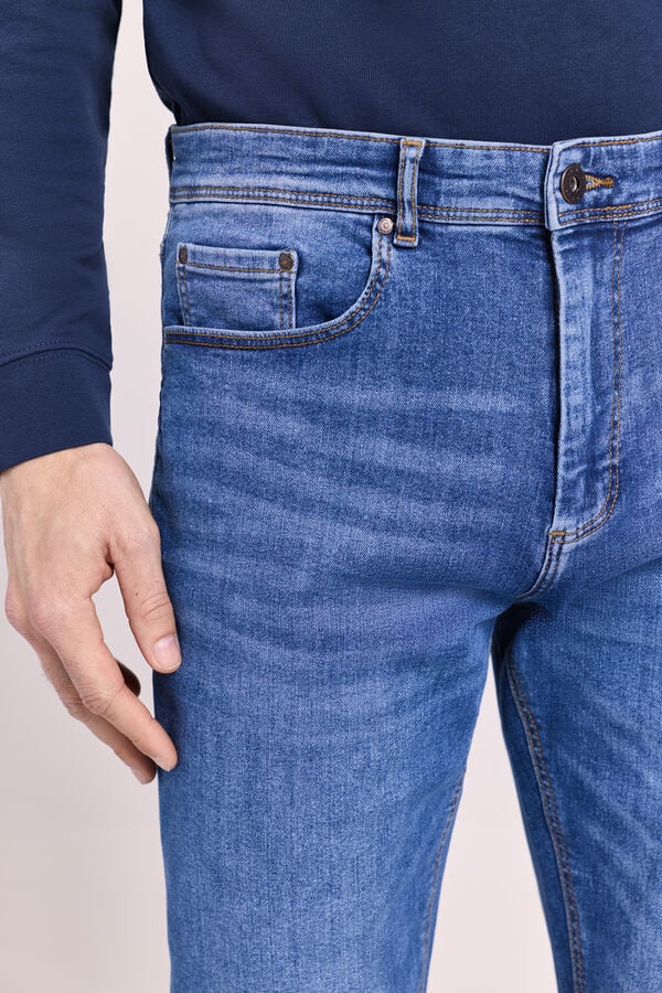 Milano Cal&ccedil;a jeans slim fit Azul