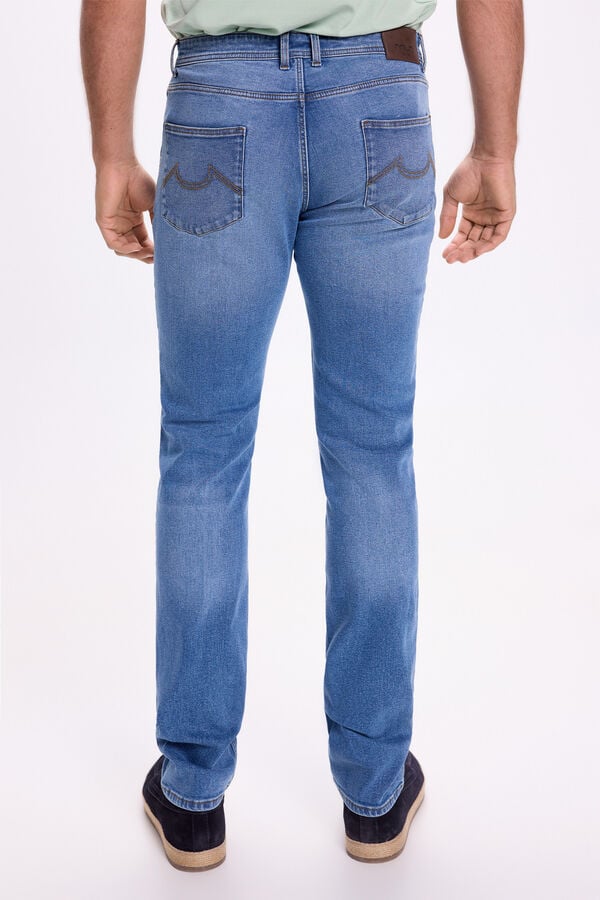 Milano Jeans slim Azul claro