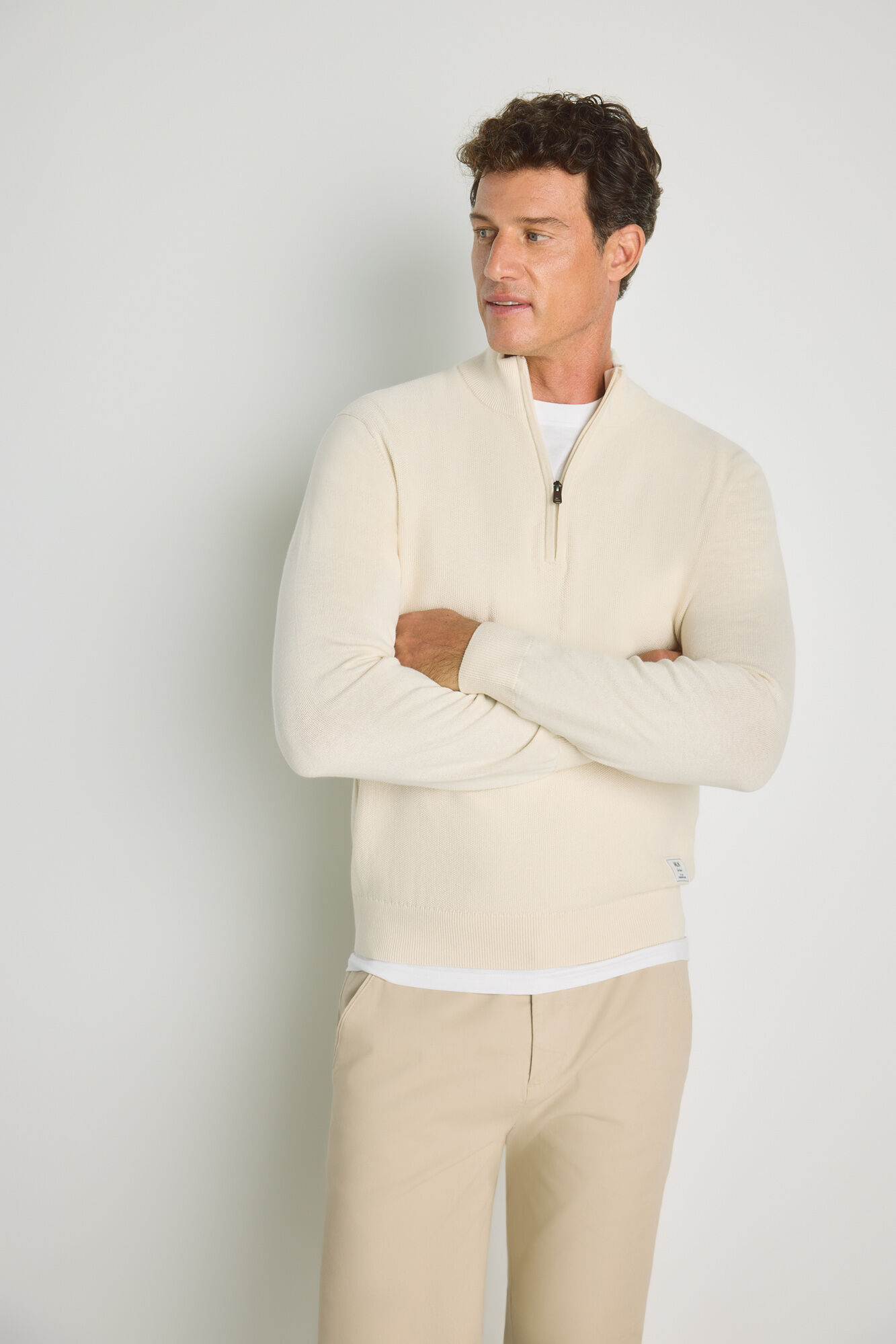 Milano Jersey semicisne cremallera