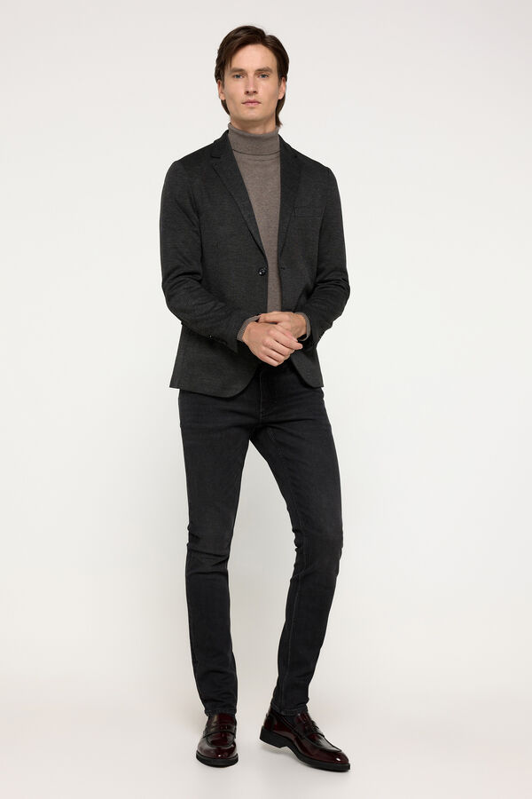 Milano Camisola de gola alta Cinza medio