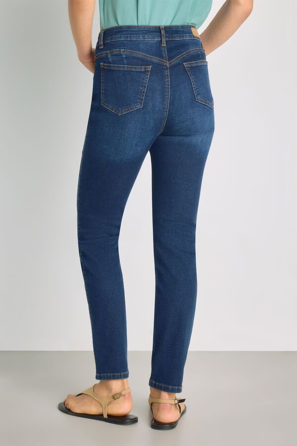 Milano Pantal&oacute;n denim slim Azul