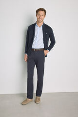 Pedro del Hierro Pantal&oacute;n chino regular fit Navy