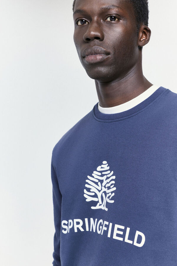 Springfield Sudadera Oslo regular fit Navy