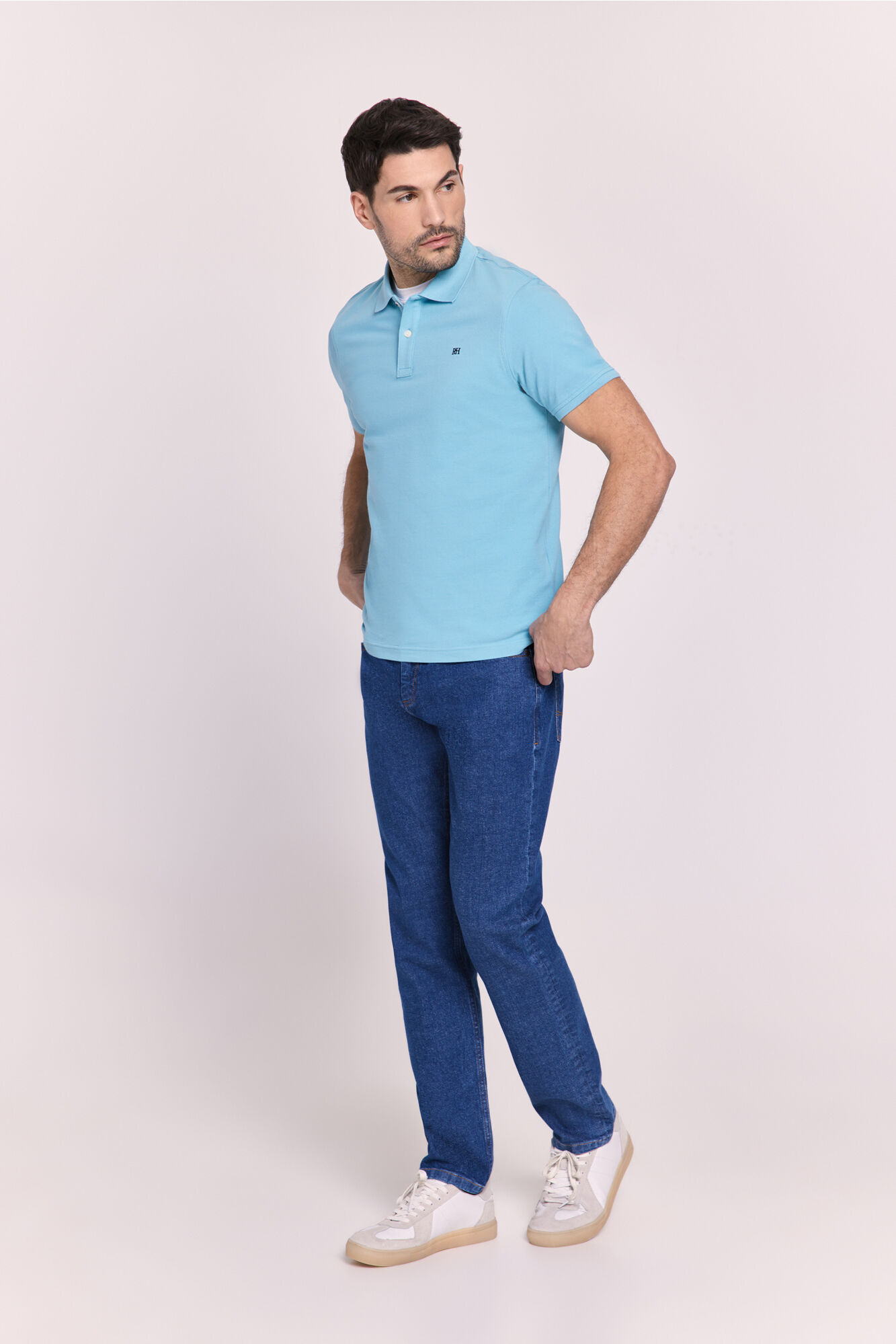 Pedro del Hierro Polo manga corta 