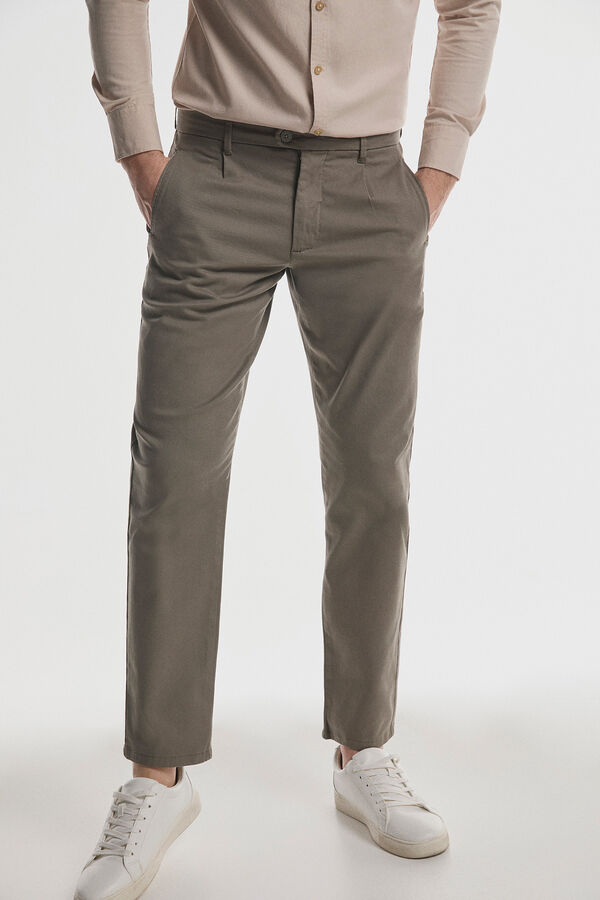 Fifty Outlet Chino Casual Pinzas Botella