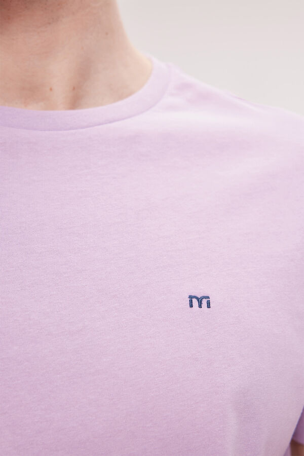 Milano Camiseta B&aacute;sica Morado