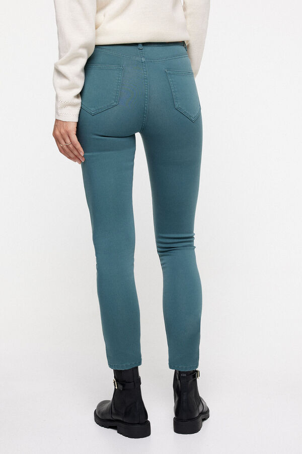 milano Pantal&oacute;n Splendid Color Azul turquesa