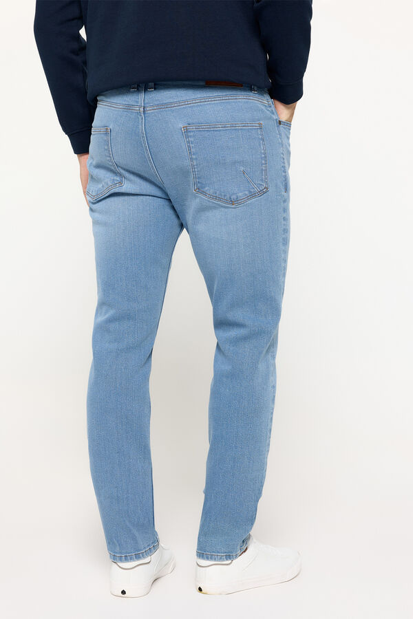 Milano Pantal&oacute;n Denim Slim Azul