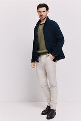 Milano Chaqueta de algod&oacute;n Navy